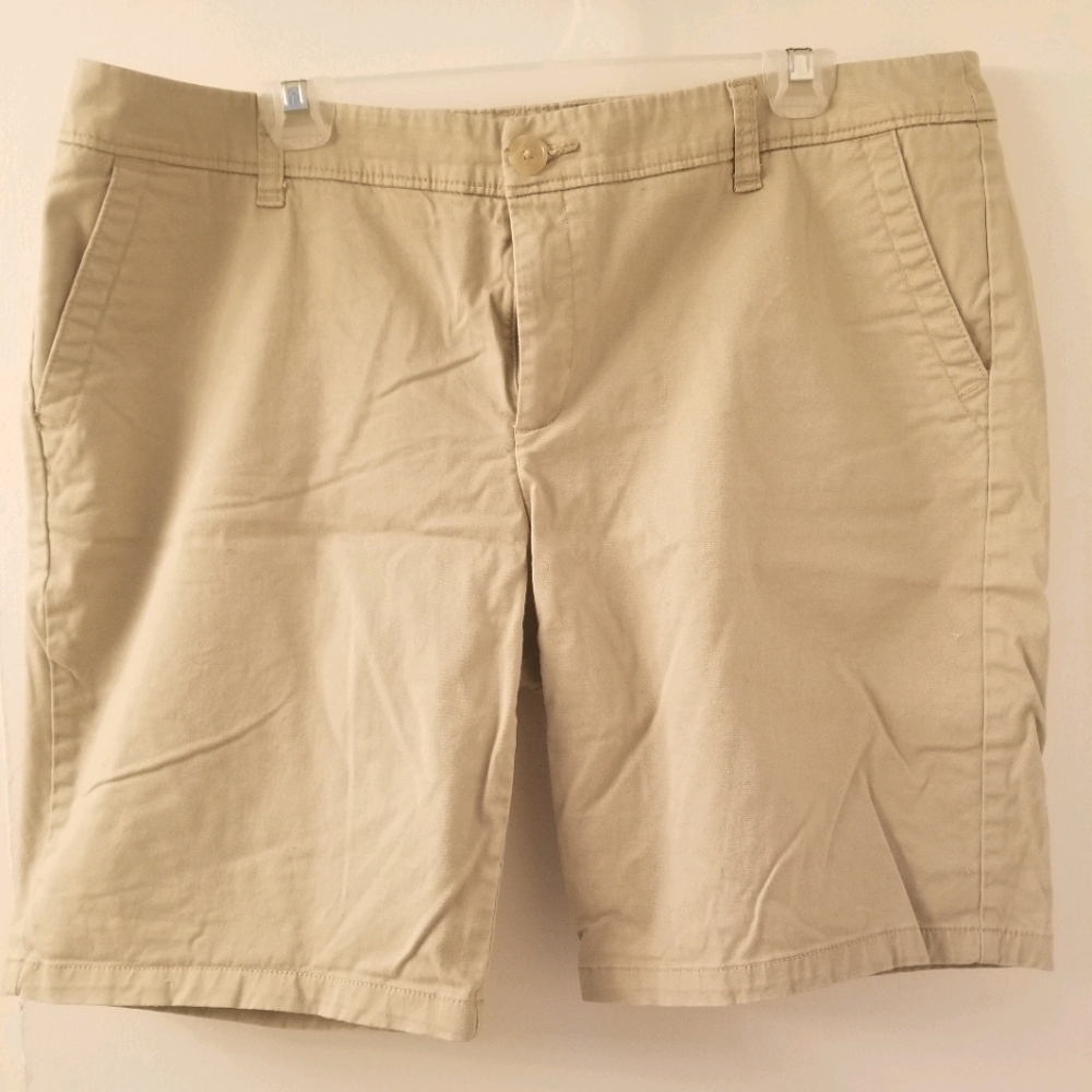 Liz Claiborne Khaki Shorts